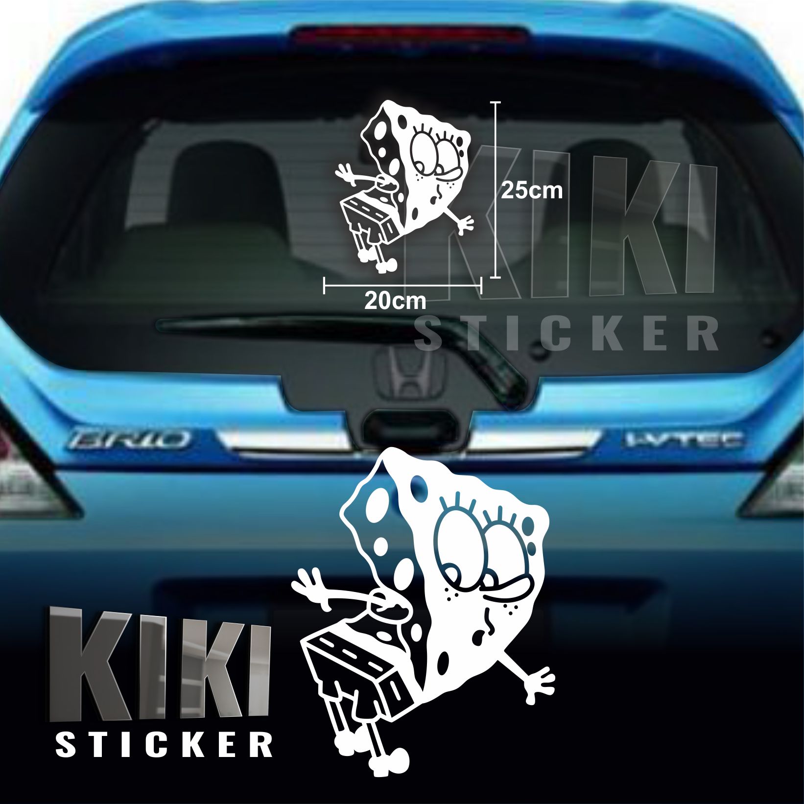 CUTTING STICKER SPONGEBOB SQUAREPANTS 