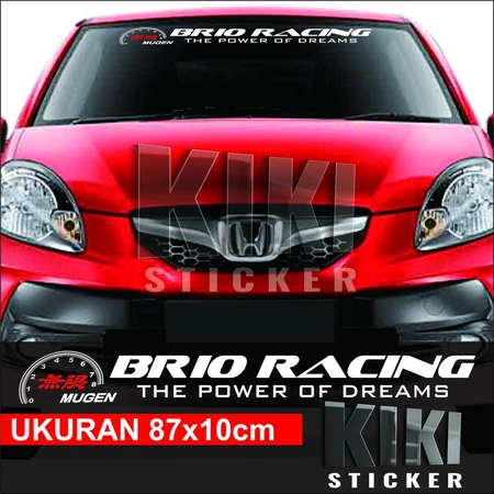 CUTTING STICKER BRIO RACING