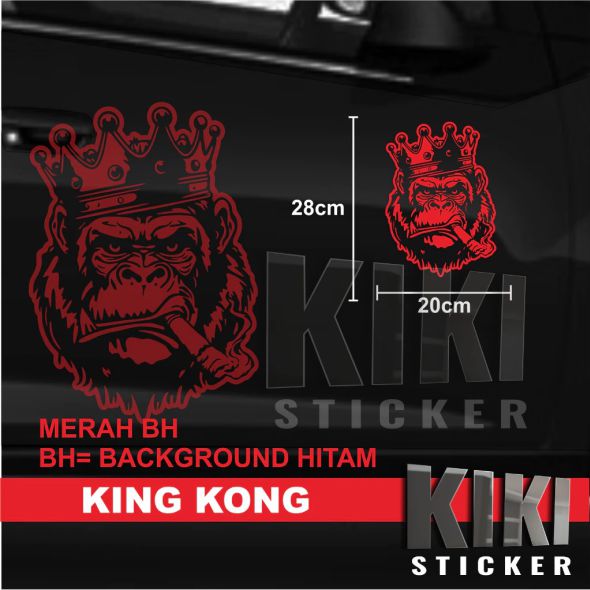 CUTTING STICKER KINGKONG
